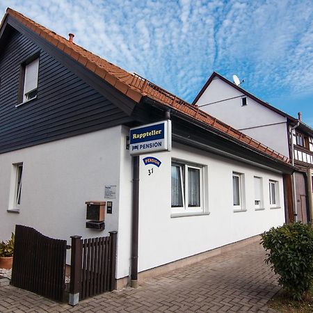 Pension-Rappteller Apfelstädt Exteriör bild