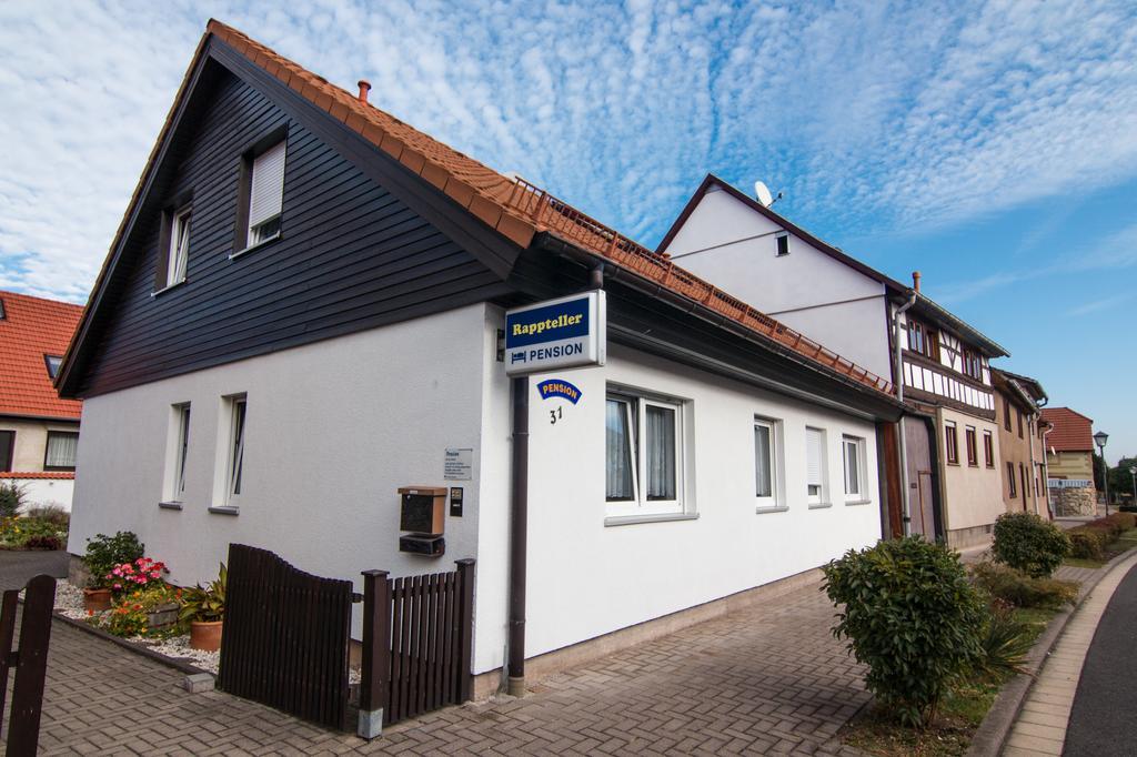 Pension-Rappteller Apfelstädt Exteriör bild
